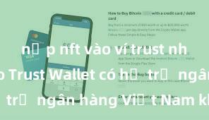 nạp nft vào ví trust như thế nào Trust Wallet có hỗ trợ ngân hàng Việt Nam không?